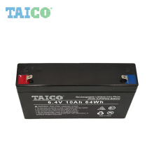 Rechargeable battery pack LiFePO4 18650 2S5P 6.4V for power wall